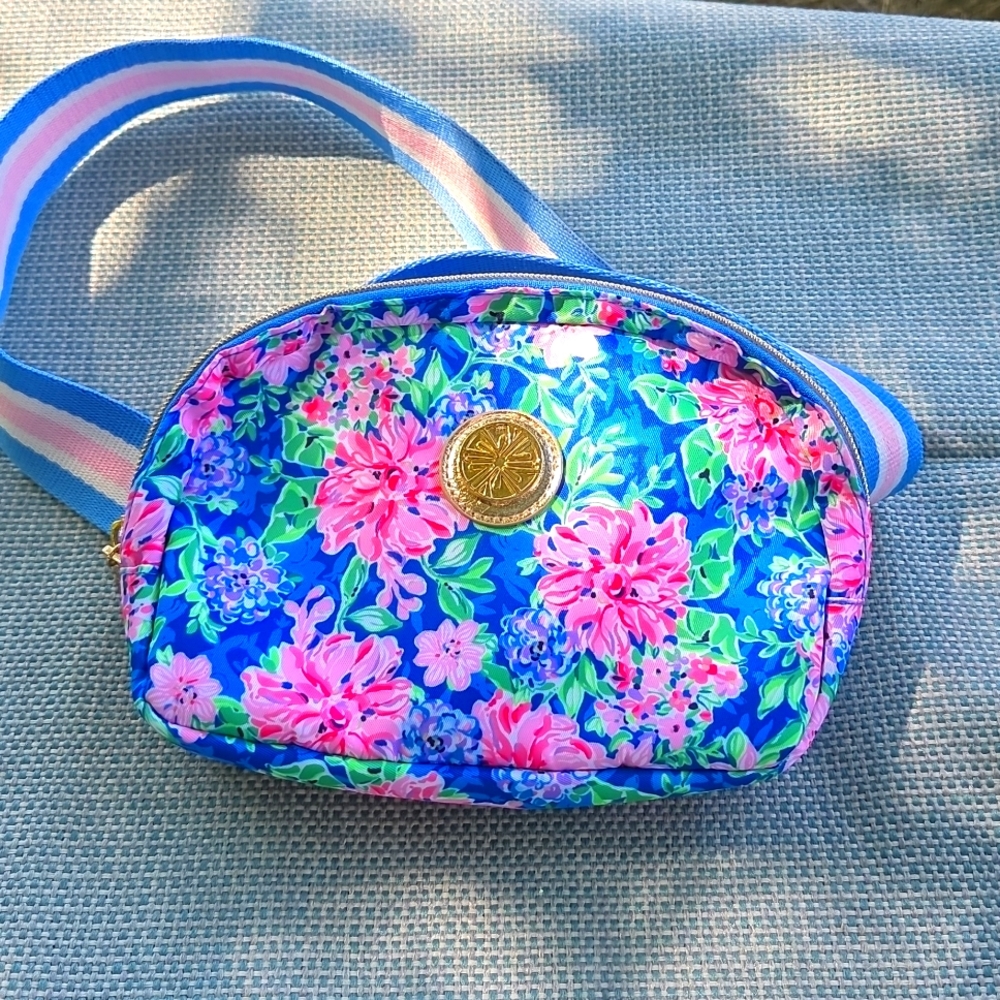 Lilly Pulitzer Spring In Your Step JEANIE BELT BAG Cross Body Waist Pack
